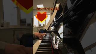 HEARTS ON FIRE rocky piano pianist music entertainment keepworkinghard [upl. by Anod]