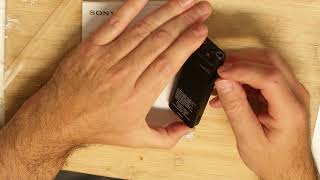 SONY Recorder ICDUX570 Unboxing and sound testing [upl. by Anett969]