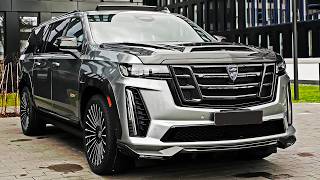 Cadillac Escalade 2024 Mansory vs Larte Design [upl. by Amian597]