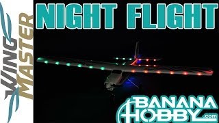 Wing Master BlitzRCWorks  Night Flight  Flight Trainer [upl. by Jenkins]