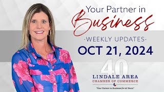 Lindale Chamber Events amp Updates  October 21 2024 [upl. by Devondra]