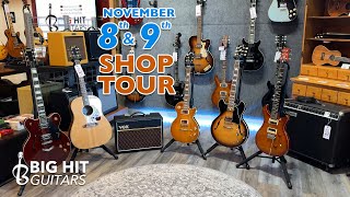 Big Hit Guitars Shop Tour November 89 Gibson 345 [upl. by Tace]