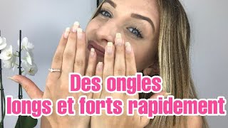 Comment avoir des ongles longs et forts rapidement  ✅ [upl. by Welcome414]