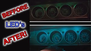 Installing LED dash Lights [upl. by Madalena]