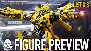 Bumblebee Transformers Rise of the Beasts Threezero DLX  Figure Preview Episode 237 [upl. by Ullund]