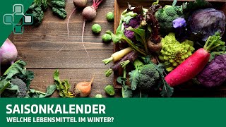 Saisonkalender  welche Lebensmittel kannst du jetzt essen [upl. by Dnaltruoc]