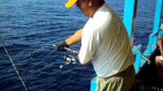 Jigging with Aceration 8000PG in KK Sabah [upl. by Olin450]