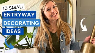 10 Small Entryway Decorating Ideas How to Decorate a Small Entryway [upl. by Atinreb385]