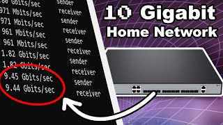 10 Gigabit Home Network using the 10Gb S39504T12S Switch from FSCOM [upl. by Aric]