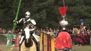 Jousting Tournois du Lys DArgent Quebec 2010 [upl. by Darelle]