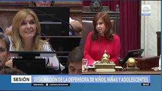 Picante cruce verbal entre Cristina Kirchner y una senadora tucumana [upl. by Joris]