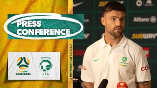 Cam Burgess Weve got to keep improving  Press Conference  Australia v Saudi Arabia [upl. by Dennie]