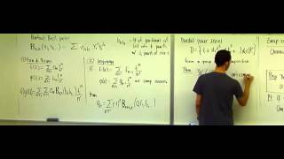 Lecture 19  Hopf Algebras and Combinatorics Federico Ardila [upl. by Sineray]