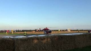 Rettungshubschrauber Motorrad Rennen Unfall Helikopter Crash [upl. by Nosaes]