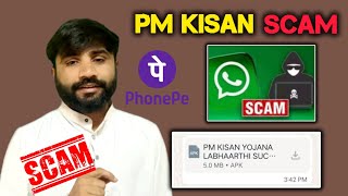 WhatsApp APK File SCAM  via PM KISAN APK Fraud  How to stop  Be aware  SCAM से कैसे बचे [upl. by Medeah775]