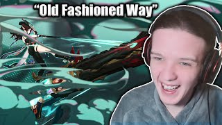 THE OLD FASHION WAY  Character Trailer  quotChasca FeatherFletched Peacequot REACTION  Genshin Impact [upl. by Zohar]