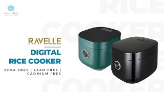 RAVELLE DIGITAL RICE COOKER  LOW CARBO  Cocok untuk yang lagi DIET [upl. by Geithner96]