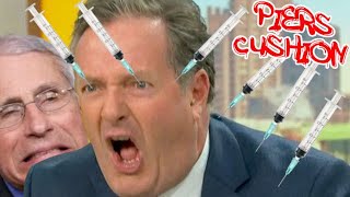 Boosted Piers Morgan Blames “AntiVaxx” for Catching the Virus [upl. by Asilej]