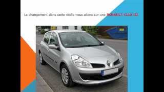 Comment changer le filtre dhabitacle filtre anti pollen du Renault Clio [upl. by Bamberger825]