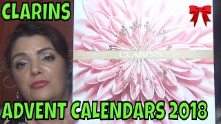 CLARINS ADVENT CALENDARS 2018 [upl. by Emlynn]