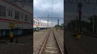 KRL JR 203 keluar stabling [upl. by Brear]