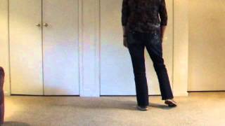 Chilly Cha Cha Beginner Line Dance Walk Through [upl. by Yuri125]