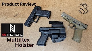 Product Review N8 Tactical Multiflex OWBIWB Holster by Crossbreed  Fits over 275 pistols [upl. by Nilson568]