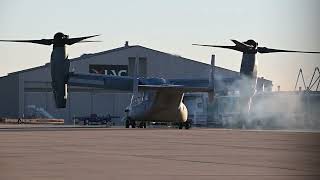 MV 22B Osprey Startup [upl. by Gahan]