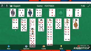 Freecell  Game 2475823 [upl. by Adnorat]