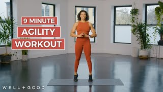 9 Minute Agility Workout  ReNew Year Movement  WellGood [upl. by Acino42]