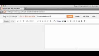 ¿Cómo hacer un blog en blogger [upl. by Johna]
