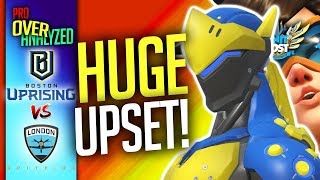 Overwatch The BIGGEST Upset EVER Boston Uprising Vs London Spitfire Pro OverAnalyzed [upl. by Attiuqahs270]