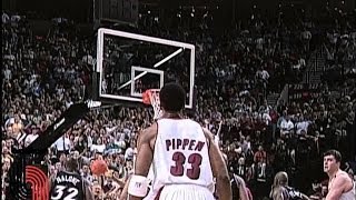 Blazers vs Jazz  2000 playoffs Game 5 Pippen Game Winner [upl. by Embry]