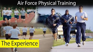 Air Force PT At Basic Military Training  What PT Is Like At Air Force BMT [upl. by Calvinna]