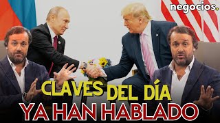 Claves del día Trump ya ha hablado con Putin Europa ante el precipicio y Bitcoin y dólar reinan [upl. by Alegnaed]