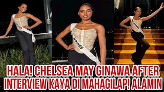 OMG Kinabahan ang Media kay Chelsea Manalo Hindi Mahagilap after Interview sa Miss Universe 2024 [upl. by Neely271]