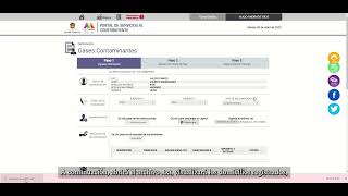 Declaración Complementaria CON Sucursales  Emisión de Gases [upl. by Barthelemy]