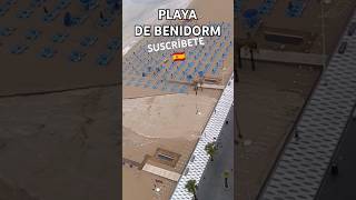 🇪🇦 VISTAS DE LA PLAYA DE LEVANTE BENIDORM  ALICANTE  🇪🇦 shorts viral españa [upl. by Junie]