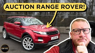 I bought A CHEAP Range Rover Evoque At British Car Auctions [upl. by Accisej]