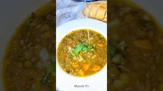 Very Delicious Lentil and vegetable soup soup recipe short cooking food easyrecipe [upl. by Nisa]