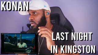 Last Night In Kingston Konan Freestyle Reaction  LeeToTheVI [upl. by Lander959]