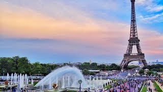 4K HDR Video  Beautiful Paris City Nature And Other Landscapes in France [upl. by Amorete]