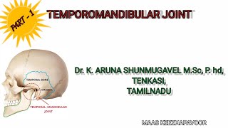 TMJ Part 1  Peculiarities  Bones Articulate  articular disc  Mandibular fossa  Ligaments [upl. by Naerb]