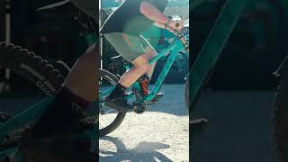 Richie Rude Bottoming Out Prototype Yeti DH Bike 💣💥 [upl. by Nuajed382]