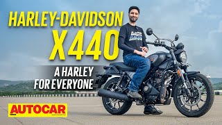 HarleyDavidson X440 review  Harleys answer to the Royal Enfield Classic 350  Autocar India [upl. by Arihs]