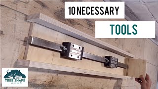 10 Essential Tools for a small carpentry workshop [upl. by Woodcock]