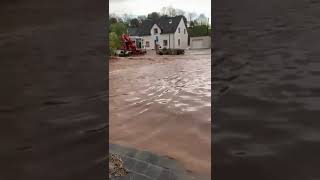 Wieder Überschwemmungen in Bad NeuenahrAhrweiler unwetter flood heavystorm storm [upl. by Marlyn]