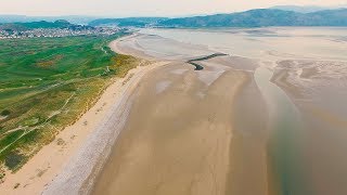 West Shore Beach Llandudno North Wales Drone Film [upl. by Joung473]