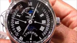 Longines Masters Collection Moon Phase Review [upl. by Aennyl439]