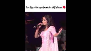 Tere Liye  Shreya Ghoshal x Atif Aslam l Live [upl. by Schatz77]